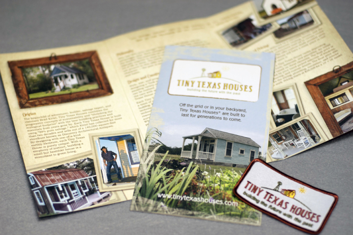 Tiny Texas House Brochure Logo